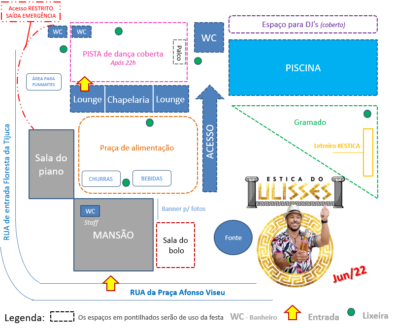 Master plan do Estica do Ulisses de junho de 2022